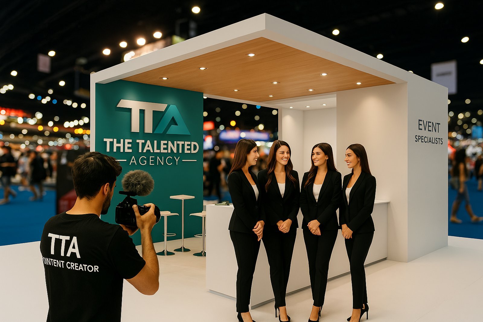 The Talented Agency - Display Stand